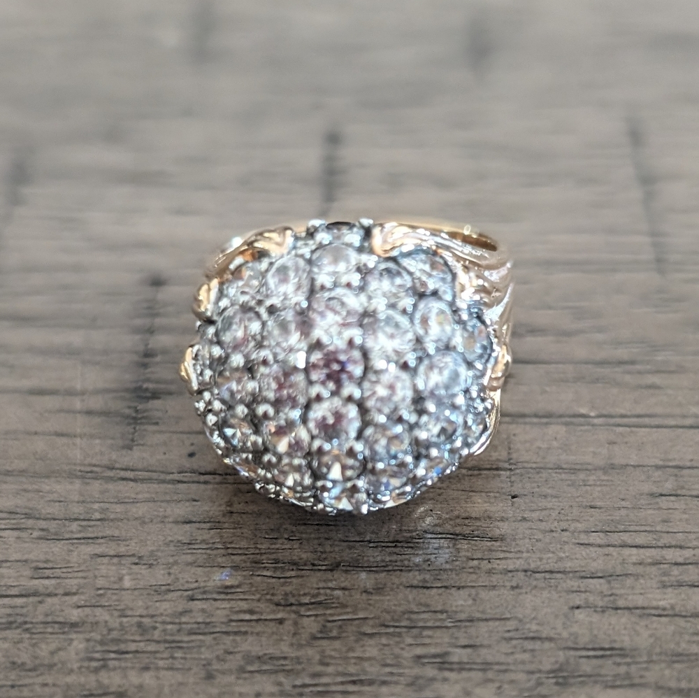 Sterling cz ring